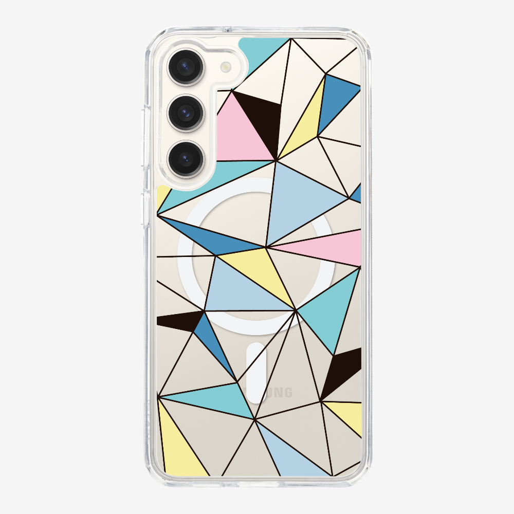 Pastel Polygon Phone Case