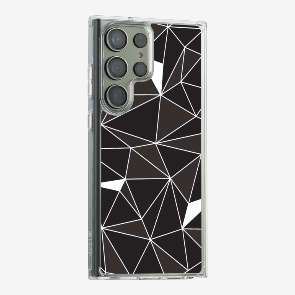 Black & White Polygon Phone Case