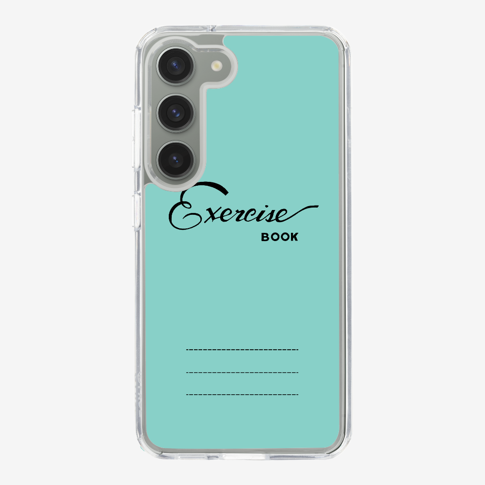 Green Exercise Book Phone Case