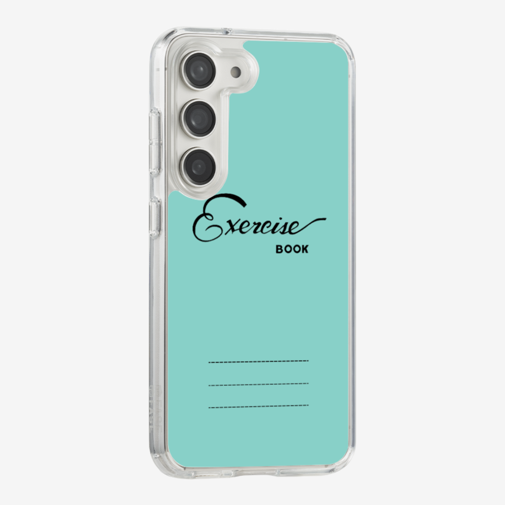 Green Exercise Book Phone Case