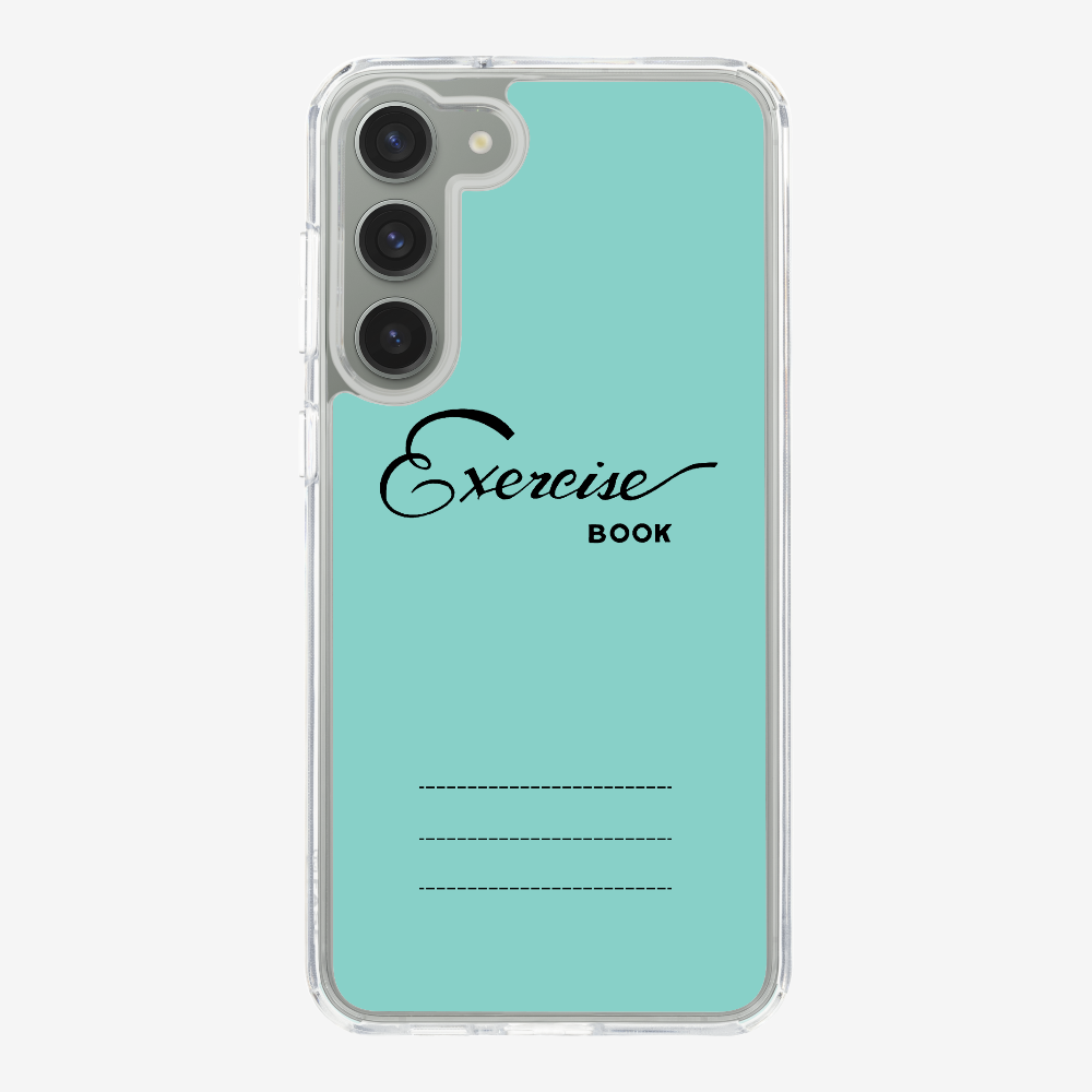 Green Exercise Book Phone Case