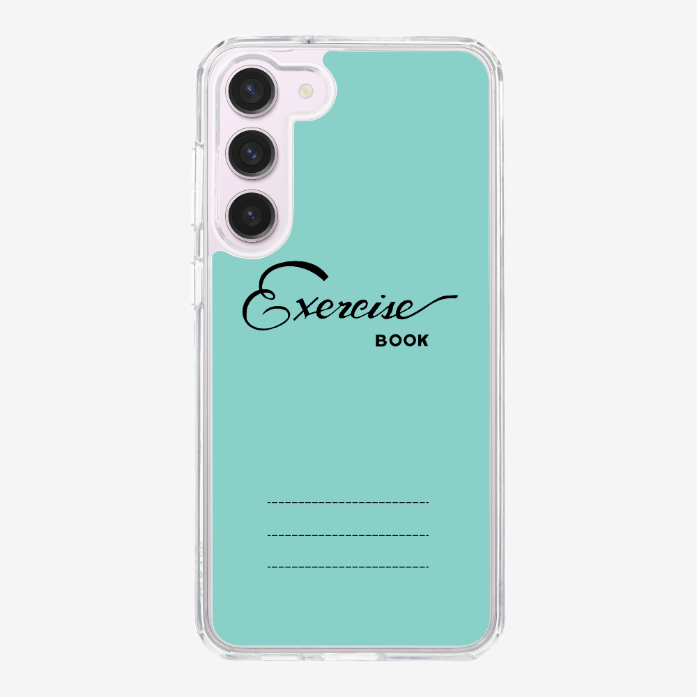 Green Exercise Book Phone Case