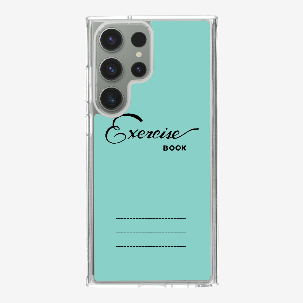 Green Exercise Book Phone Case