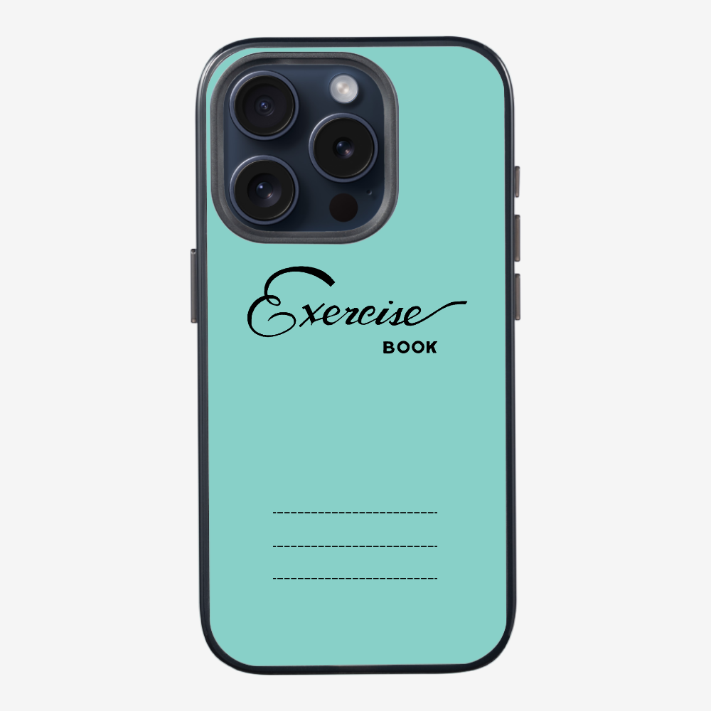 Green Exercise Book Phone Case