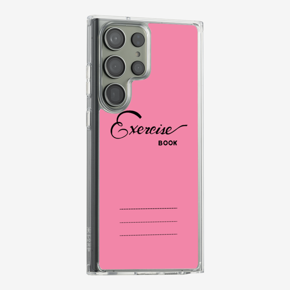 Pink Exercise Book Phone Case