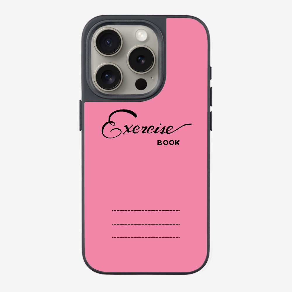 Pink Exercise Book Phone Case