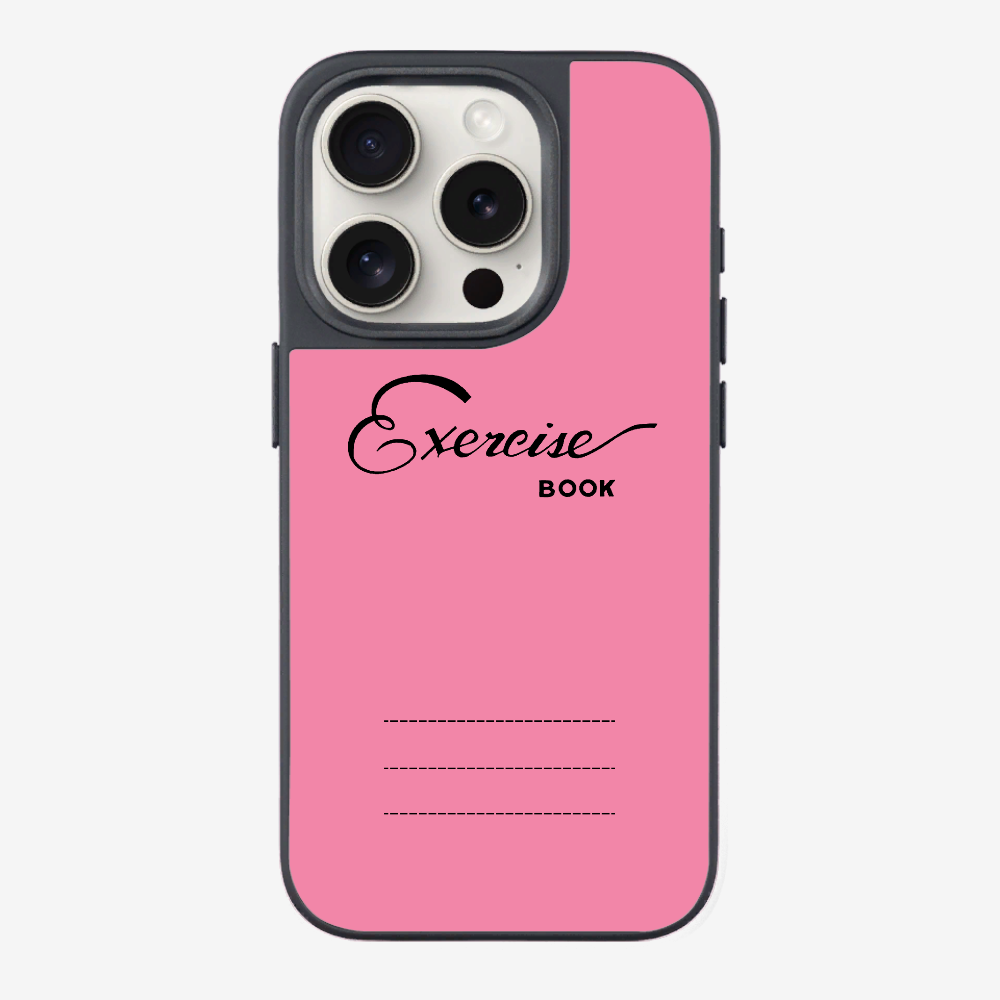 Pink Exercise Book Phone Case