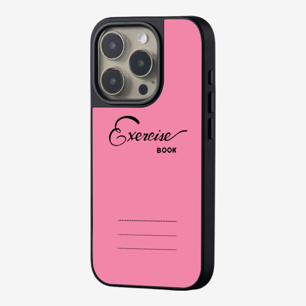 Pink Exercise Book Phone Case