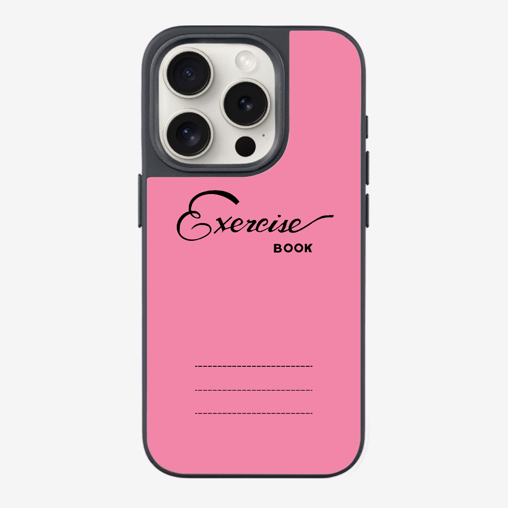 Pink Exercise Book Phone Case