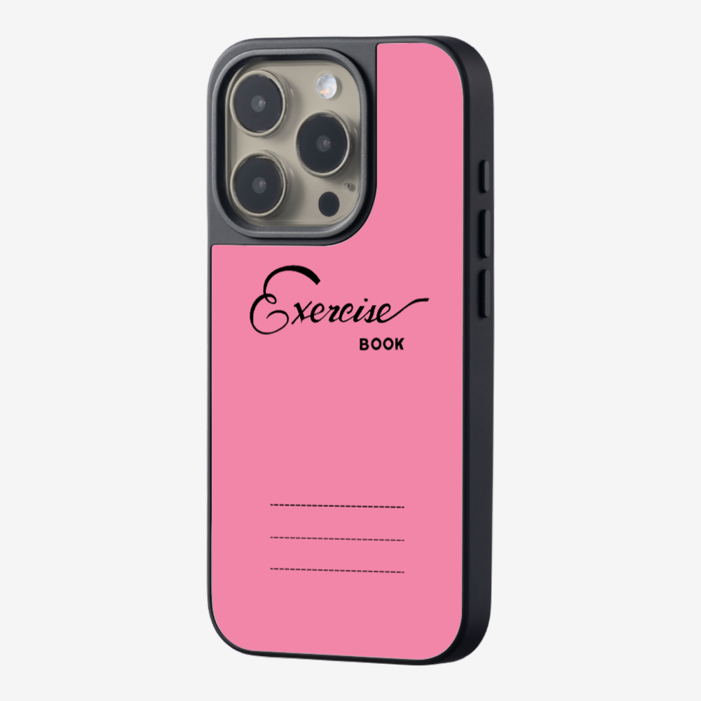 Pink Exercise Book Phone Case