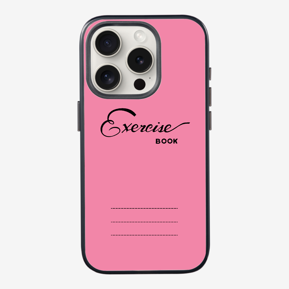 Pink Exercise Book Phone Case