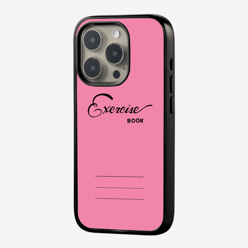 Pink Exercise Book Phone Case