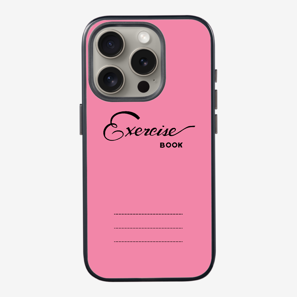 Pink Exercise Book Phone Case