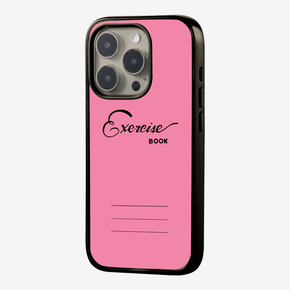 Pink Exercise Book Phone Case