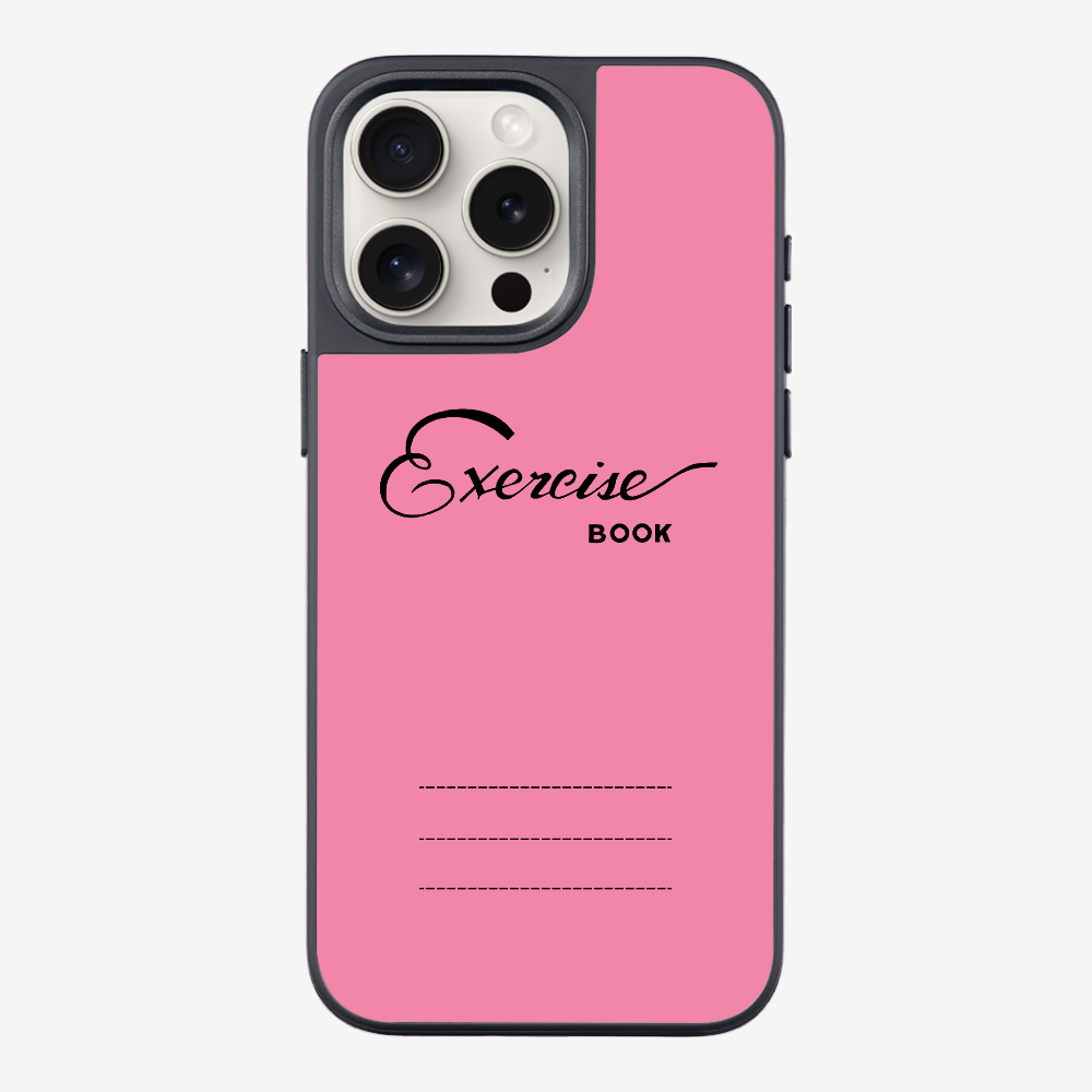 Pink Exercise Book Phone Case