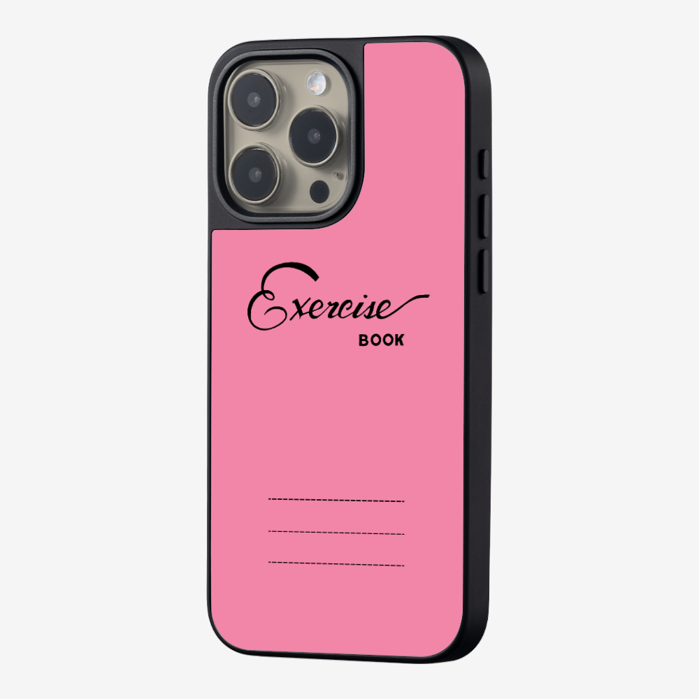 Pink Exercise Book Phone Case