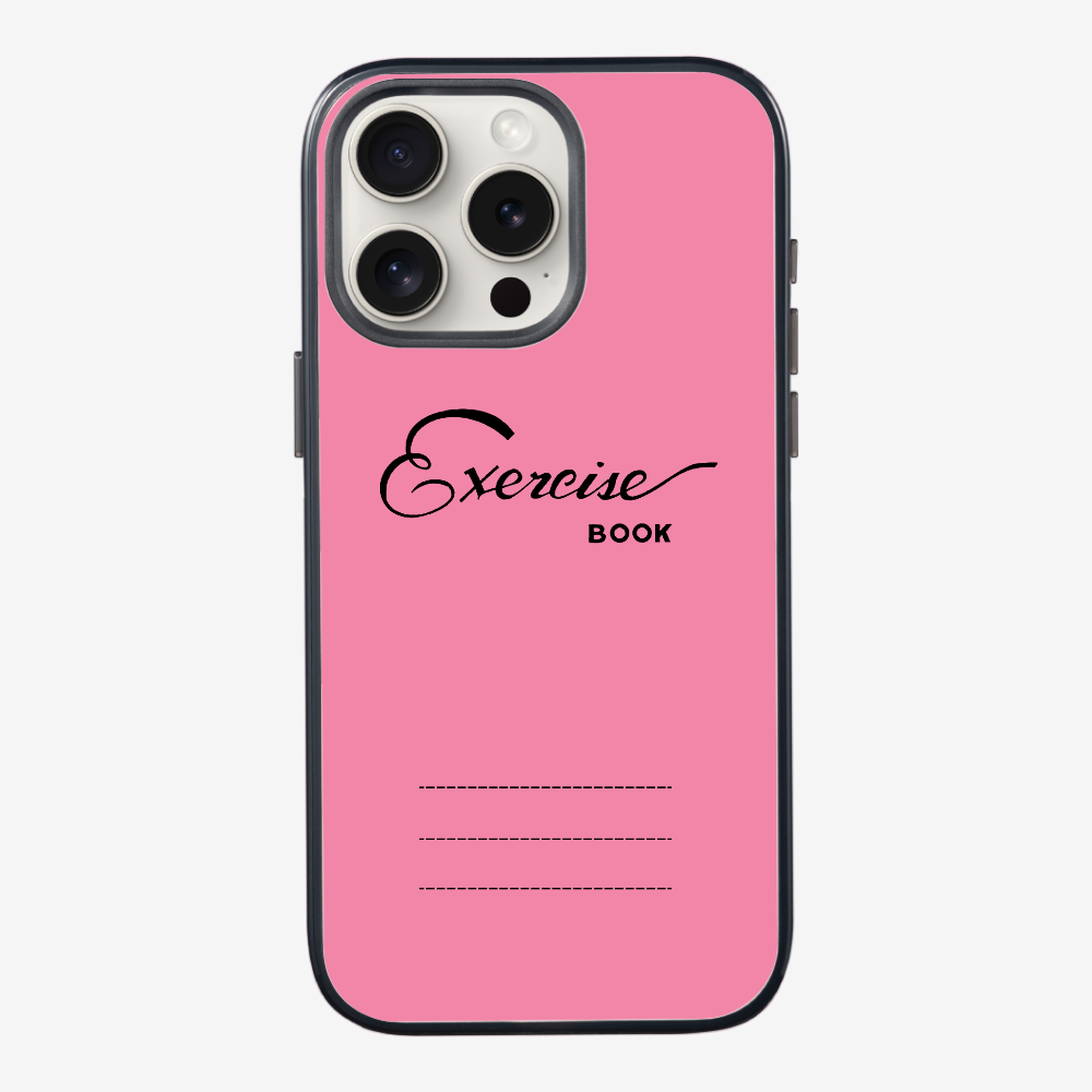 Pink Exercise Book Phone Case