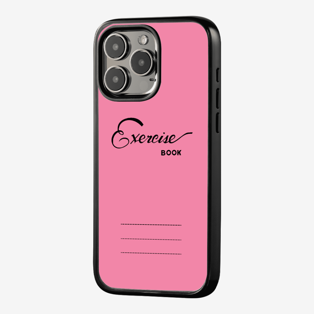 Pink Exercise Book Phone Case