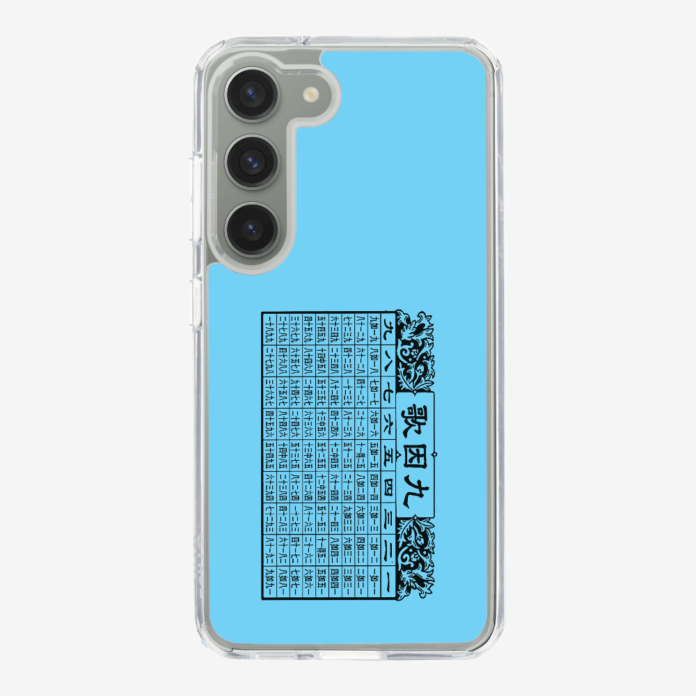 Multiplication Table Phone Case