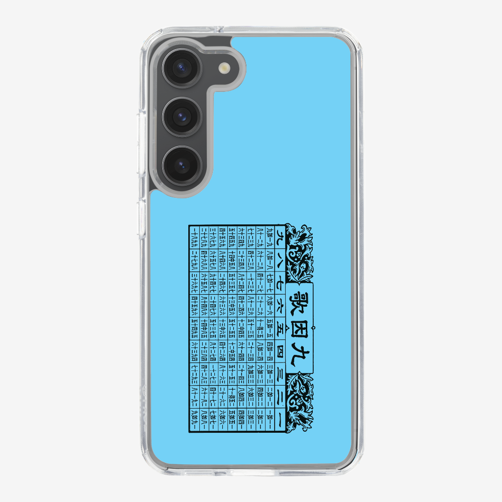 Multiplication Table Phone Case