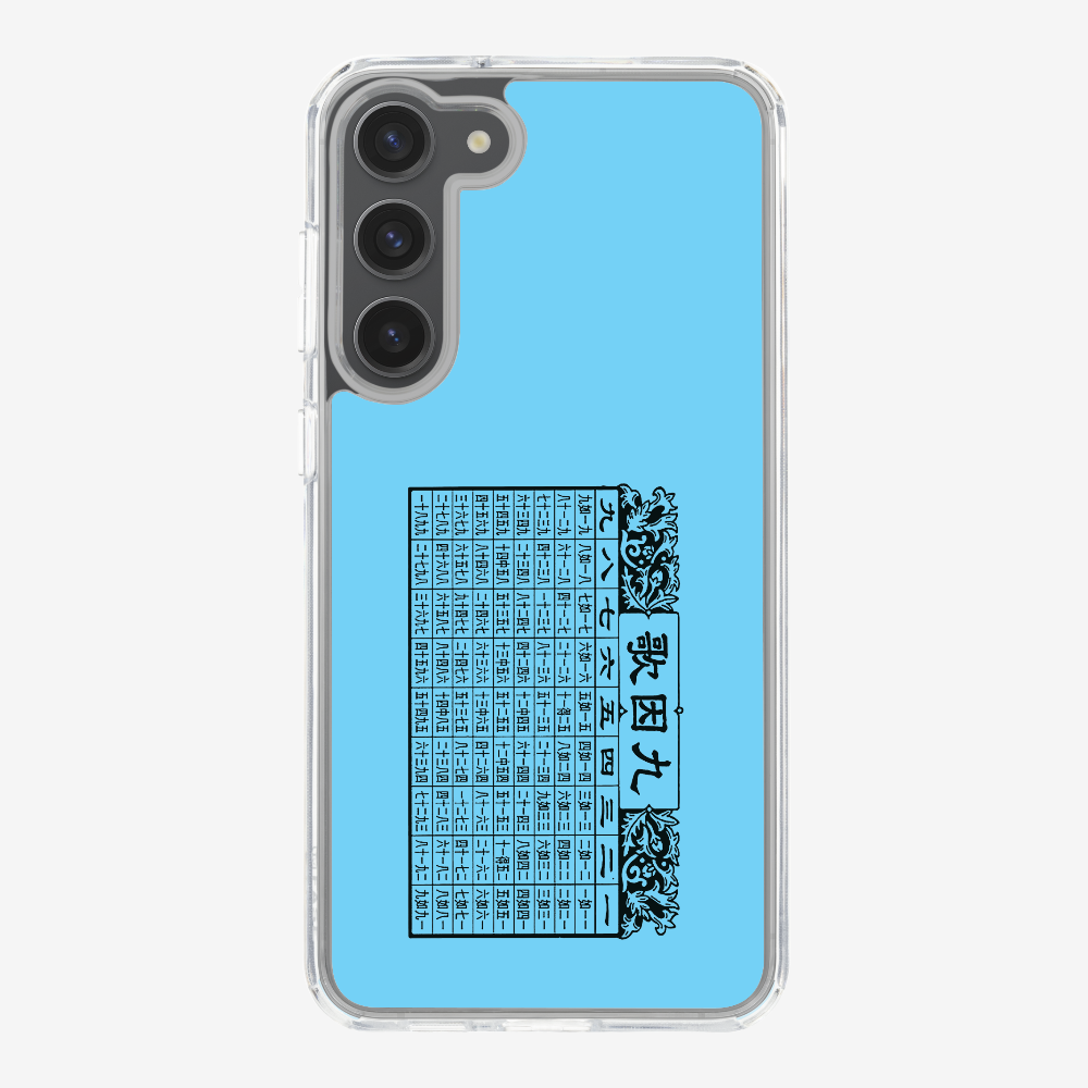 Multiplication Table Phone Case