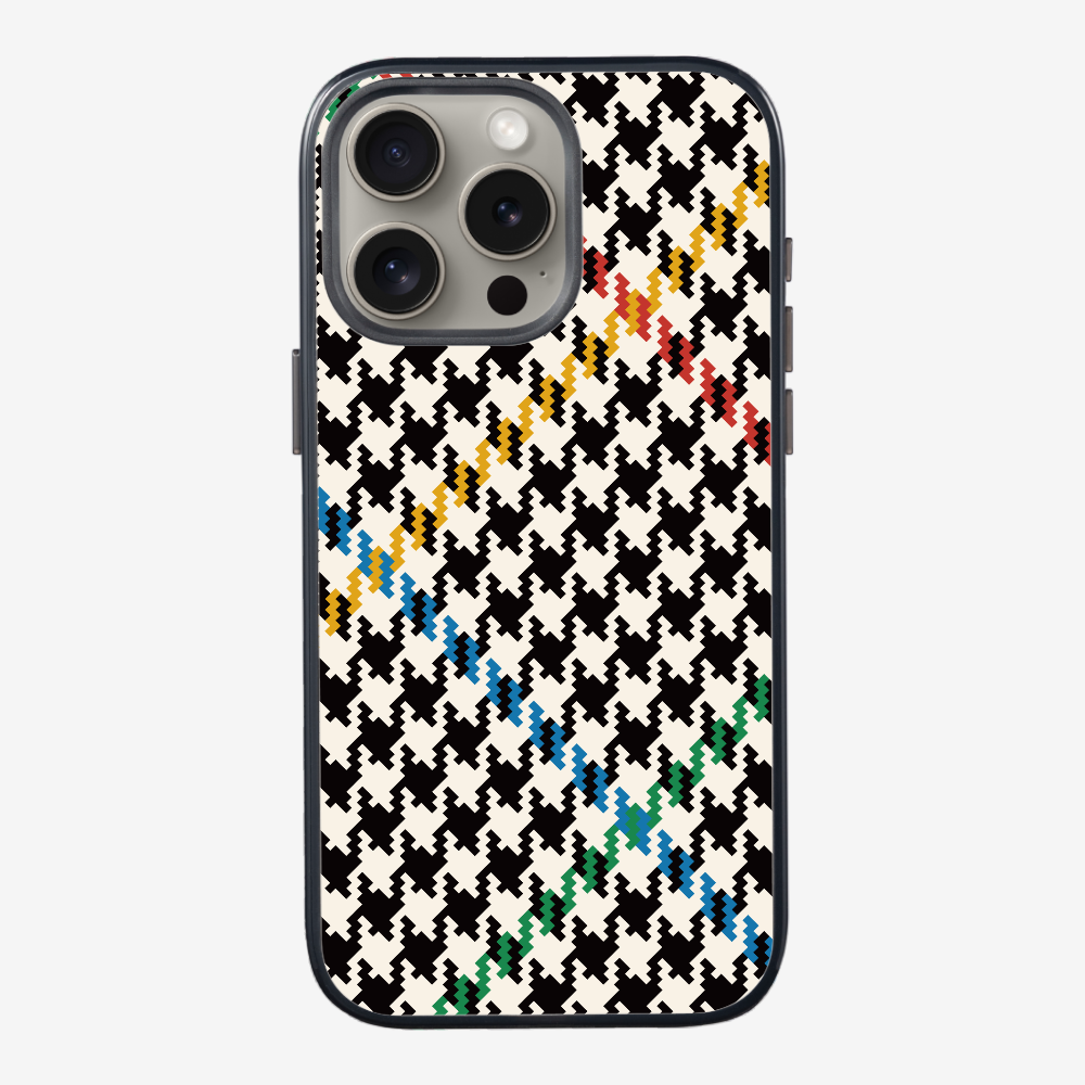 Vintage Houndstooth Phone Case