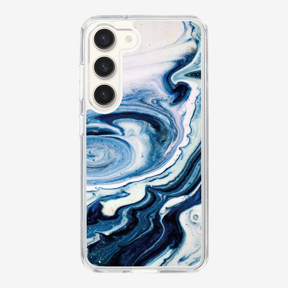 Sapphire Marble Phone Case