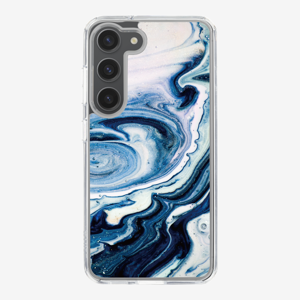 Sapphire Marble Phone Case