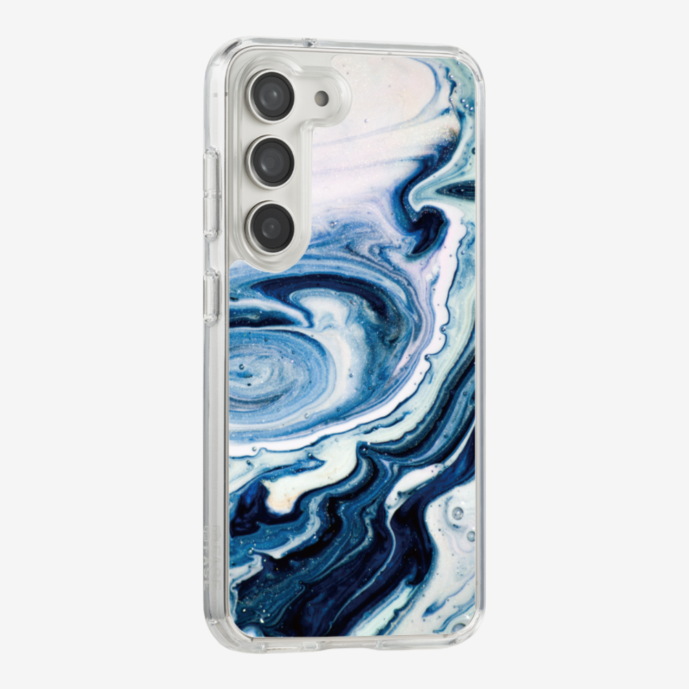 Sapphire Marble Phone Case