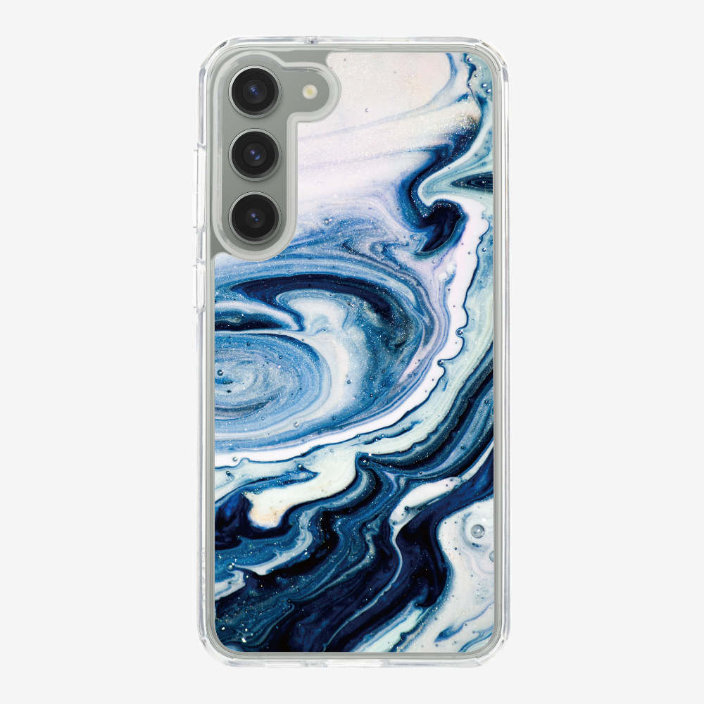 Sapphire Marble Phone Case