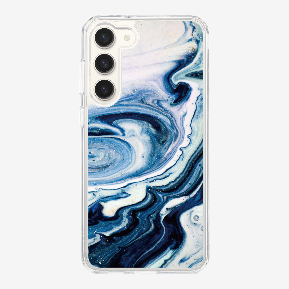 Sapphire Marble Phone Case