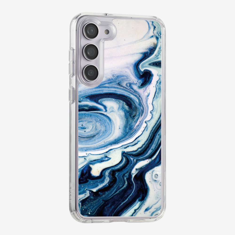 Sapphire Marble Phone Case