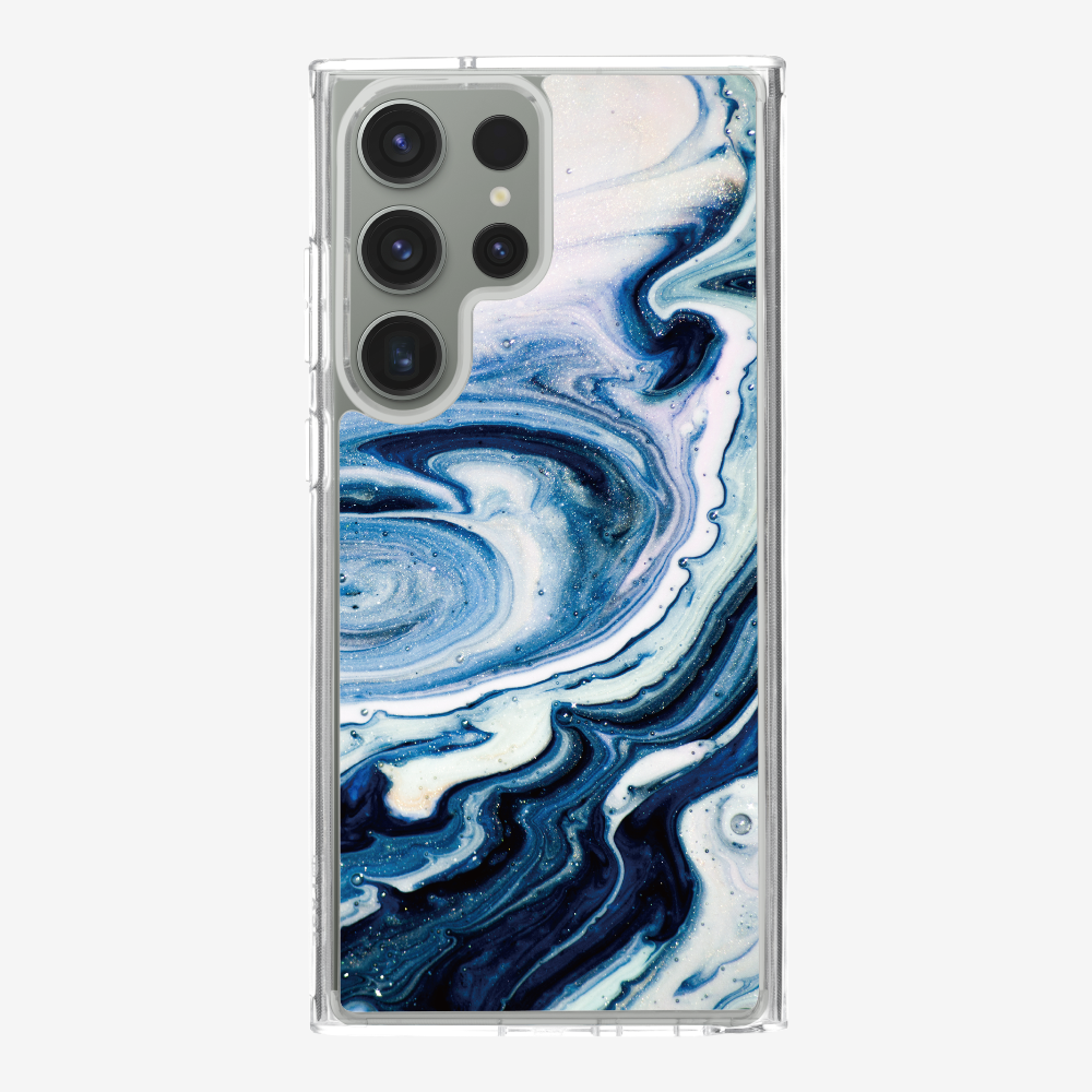 Sapphire Marble Phone Case