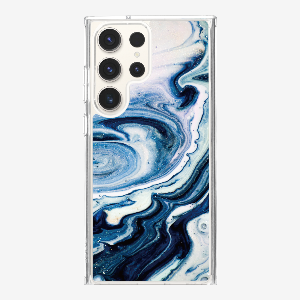 Sapphire Marble Phone Case