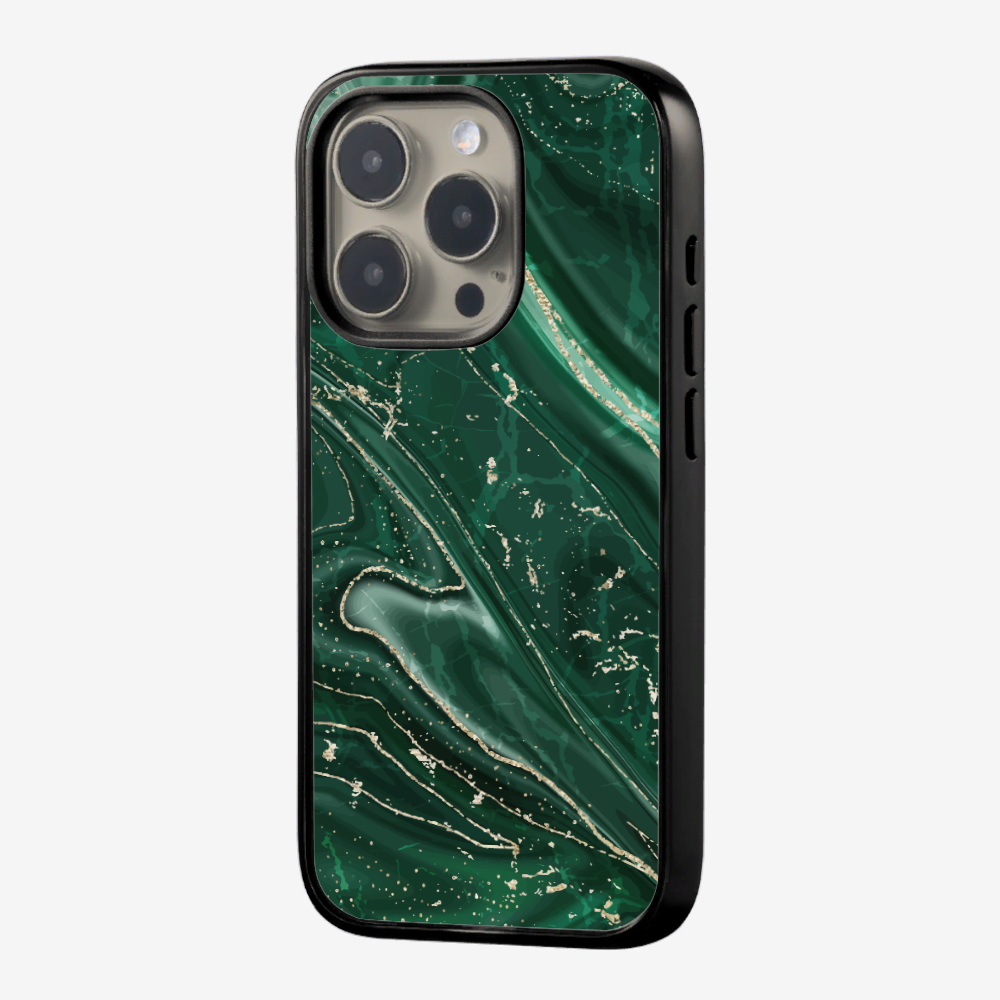 Dark Green Marble Phone Case