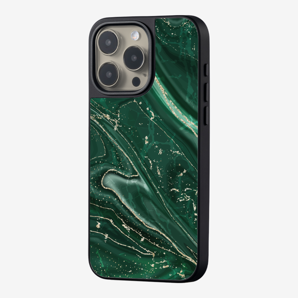 Dark Green Marble Phone Case