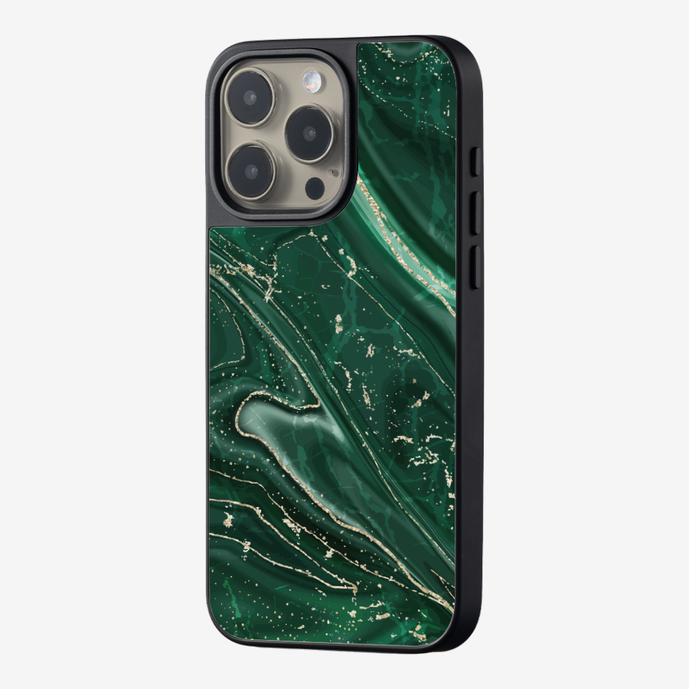 Dark Green Marble Phone Case