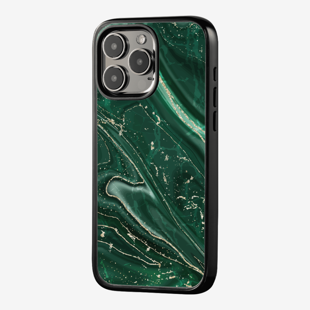 Dark Green Marble Phone Case