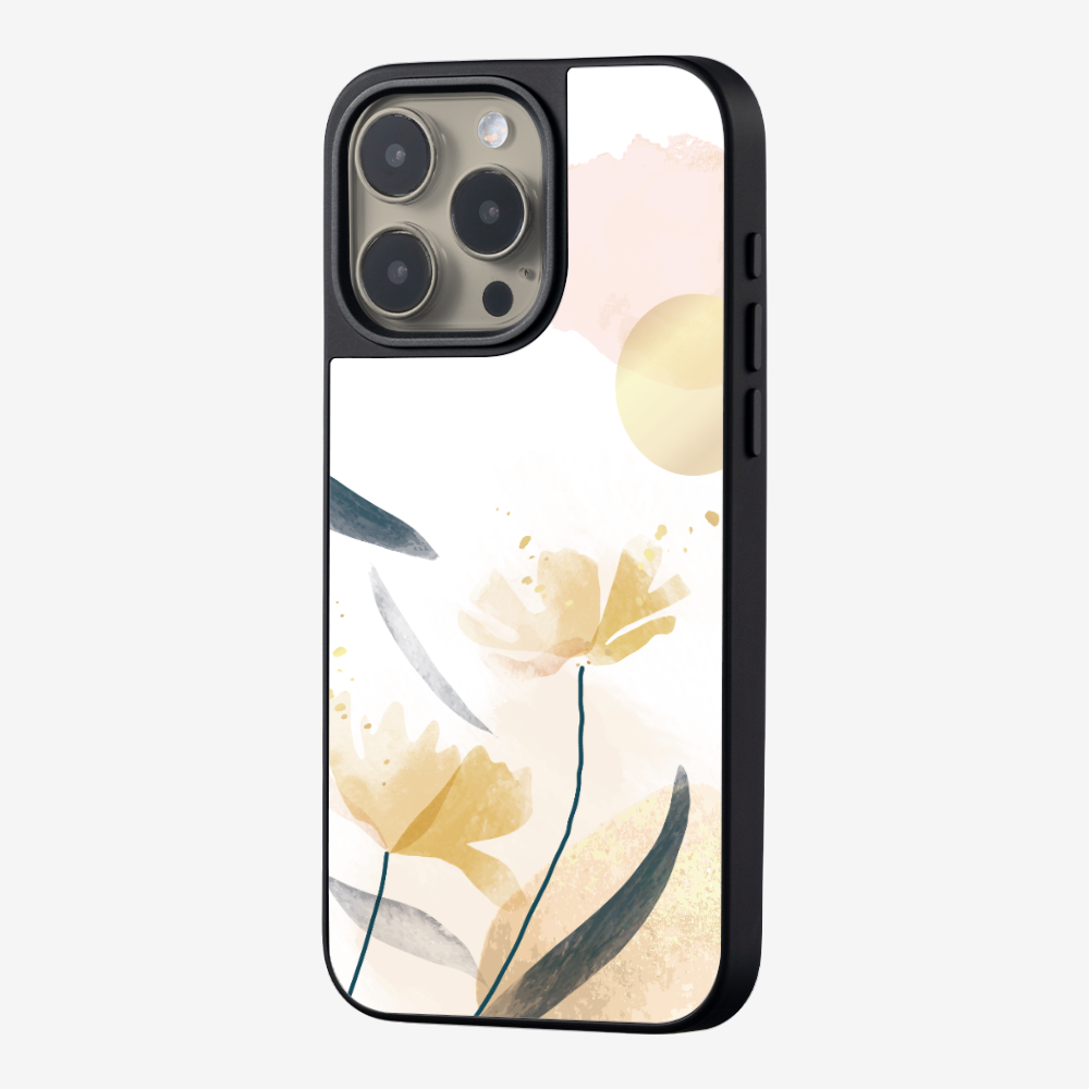 Golden Spring Floral Phone Case