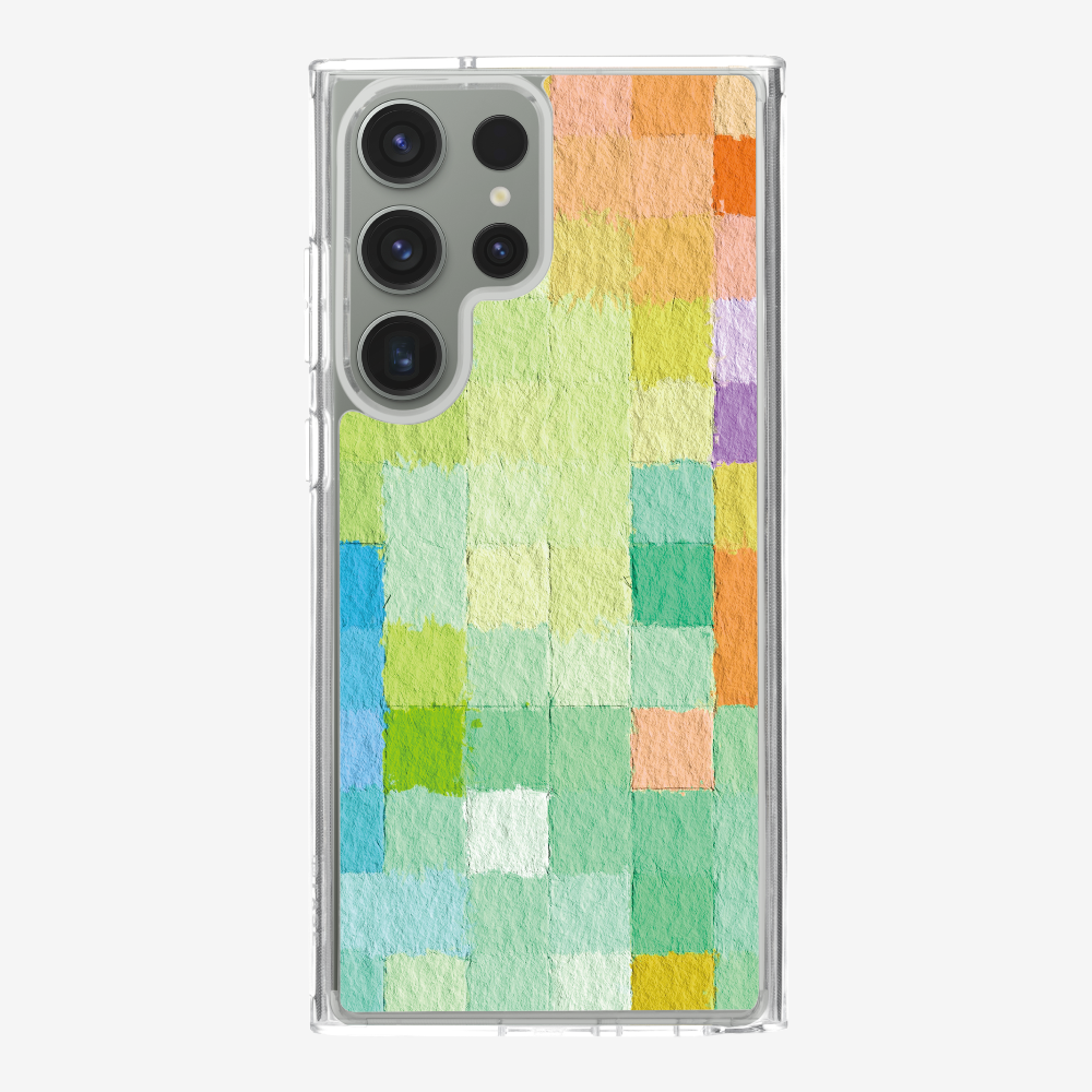 Warm Tone Mosaic Phone Case