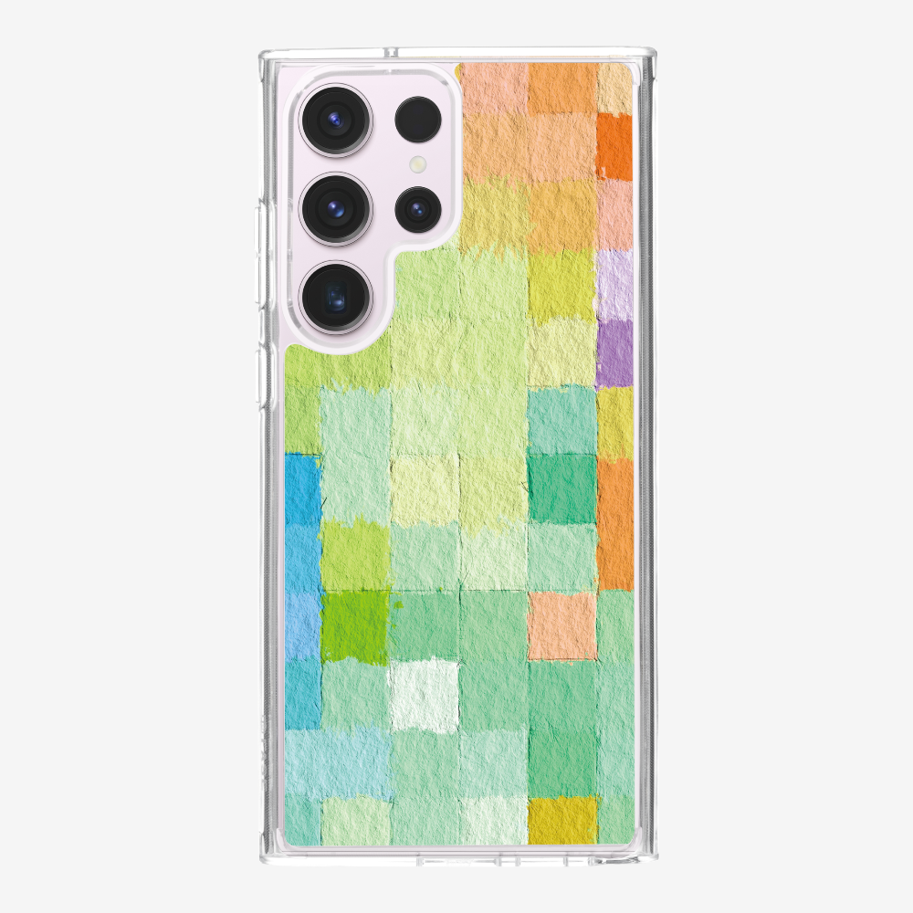 Warm Tone Mosaic Phone Case