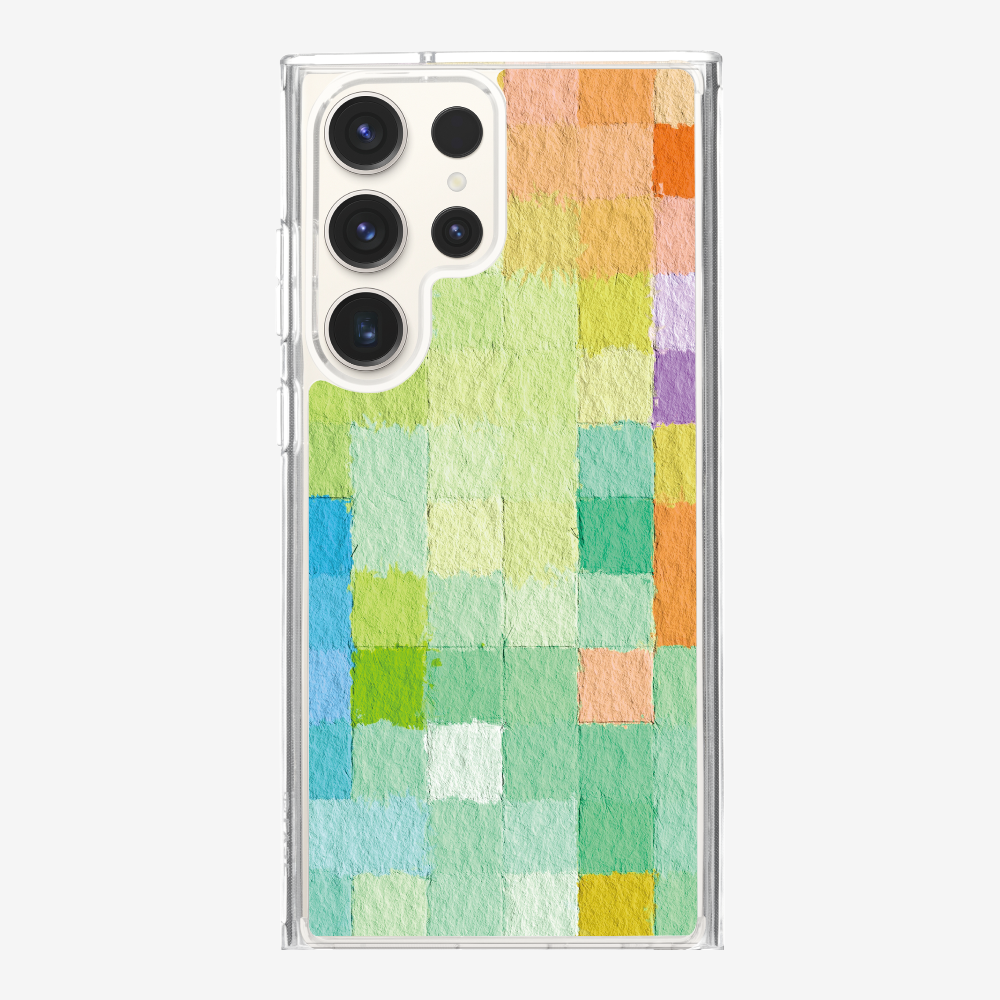 Warm Tone Mosaic Phone Case