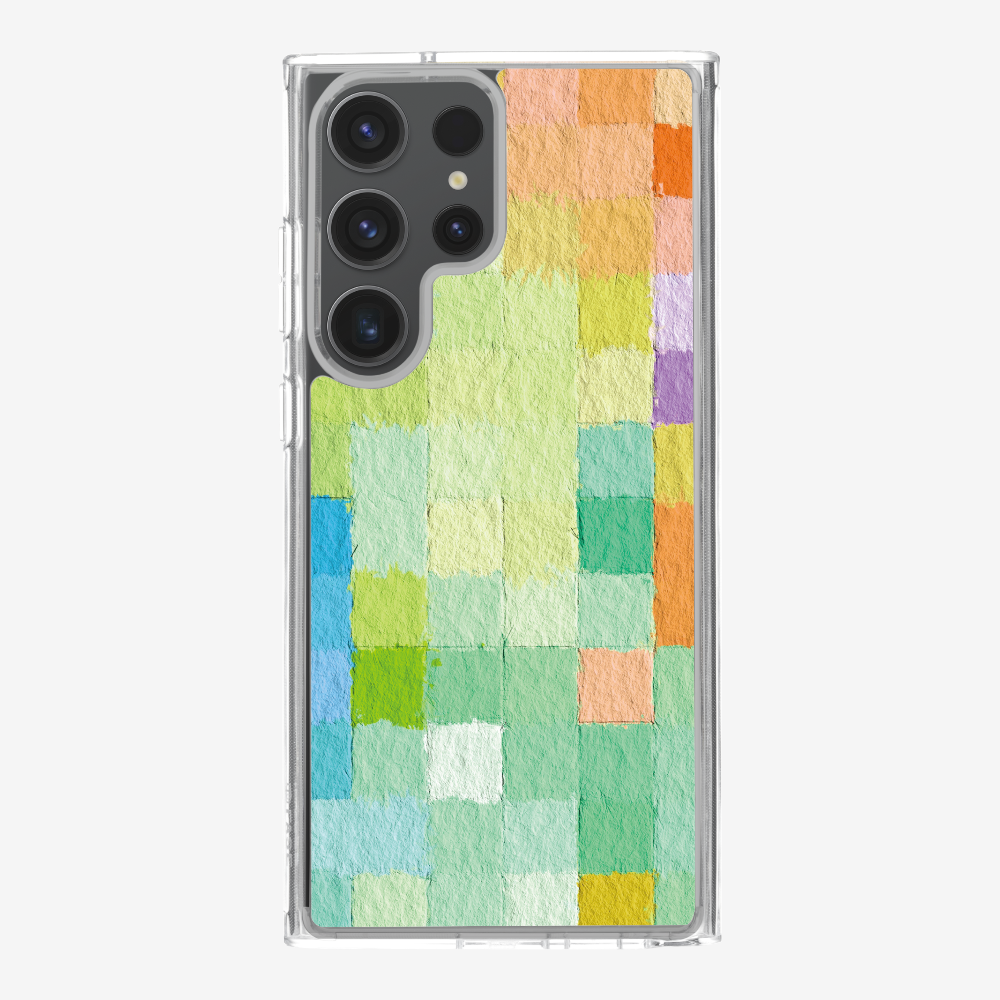 Warm Tone Mosaic Phone Case