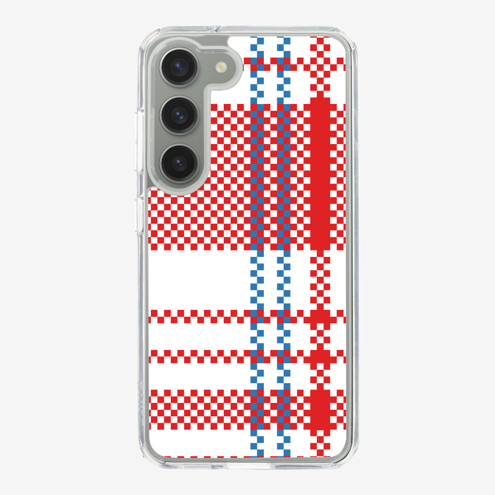 Red-white-blue (Red Tone) Phone Case