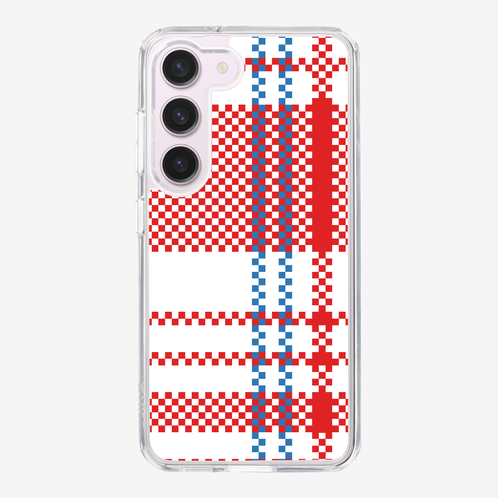 Red-white-blue (Red Tone) Phone Case