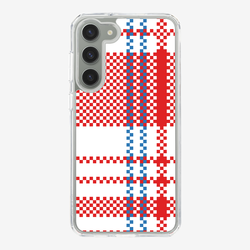 Red-white-blue (Red Tone) Phone Case