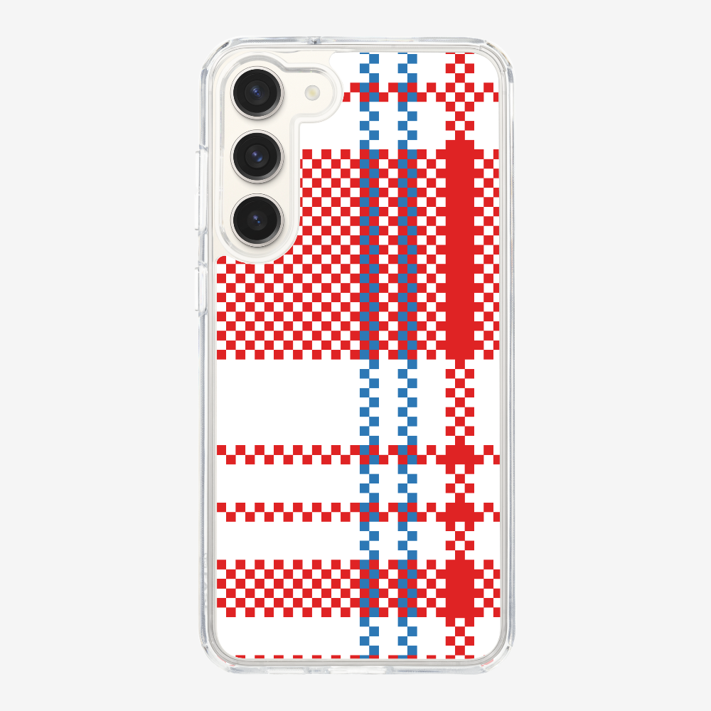 Red-white-blue (Red Tone) Phone Case