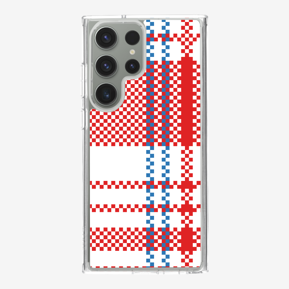 Red-white-blue (Red Tone) Phone Case