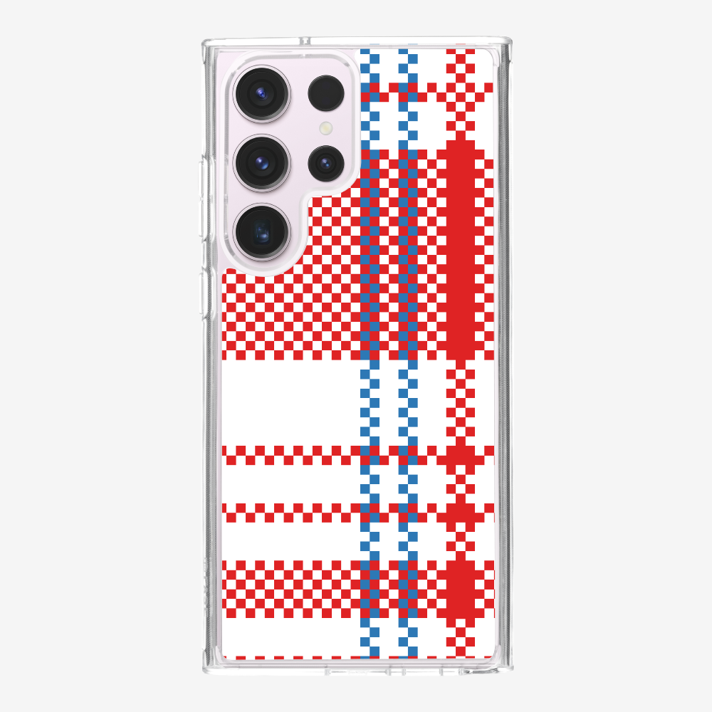 Red-white-blue (Red Tone) Phone Case