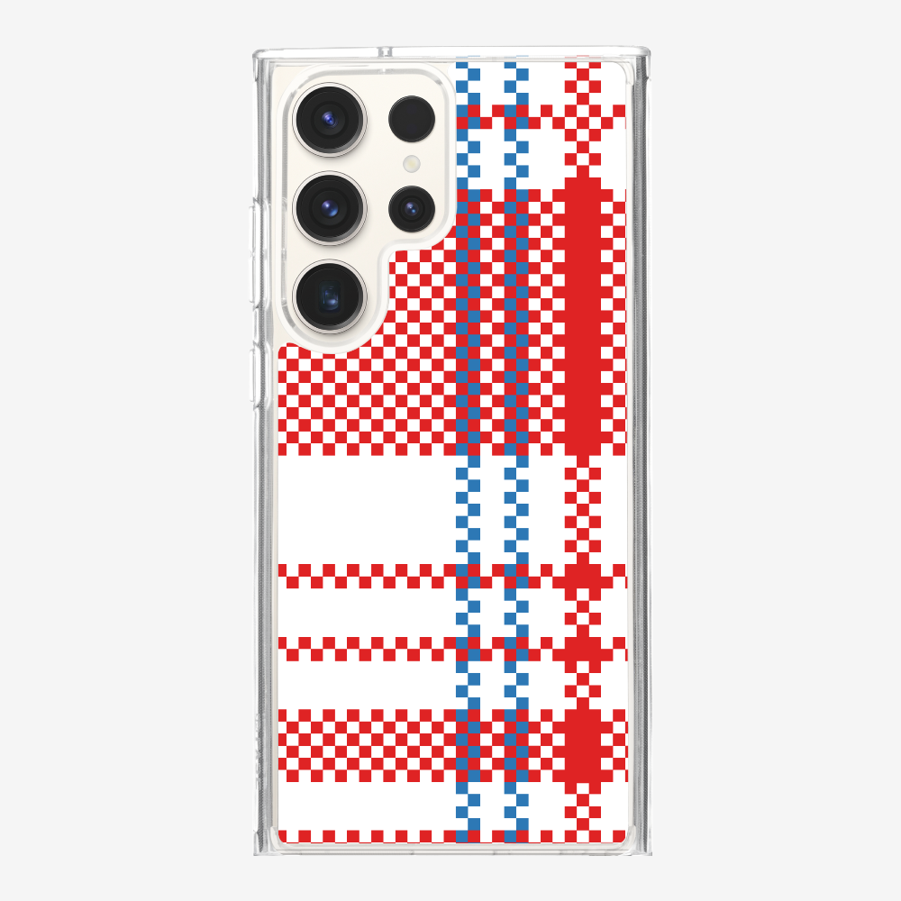 Red-white-blue (Red Tone) Phone Case